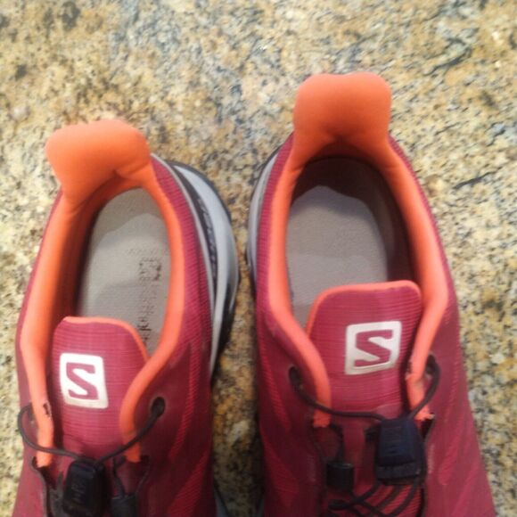 Salomon Women's Supercross Contagrip Trail Running Shoes Cerise 409304 Size 9.5 - Picture 8 of 12